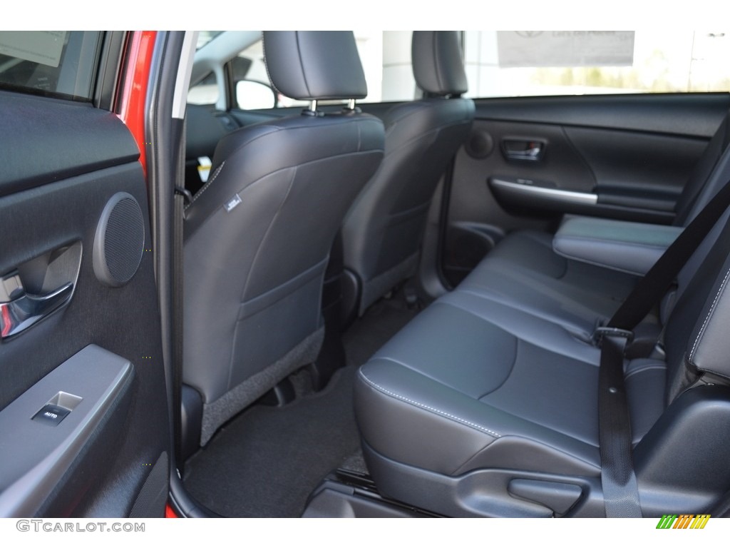 2016 Toyota Prius v Five Rear Seat Photos