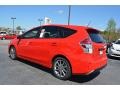 2016 Absolutely Red Toyota Prius v Five  photo #24