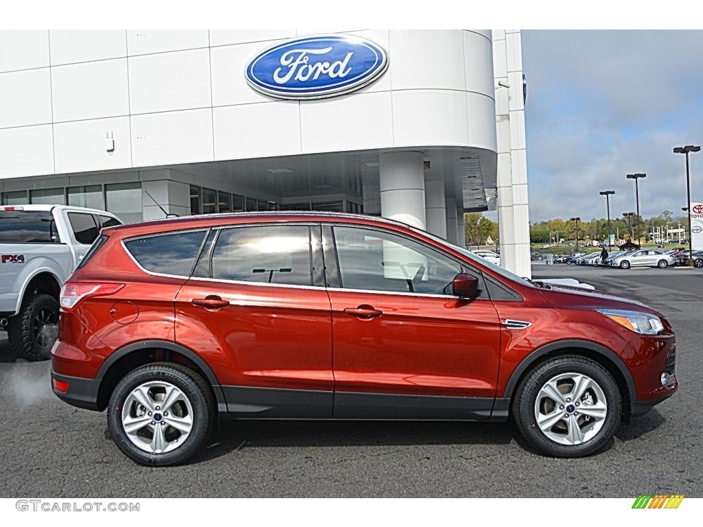 2016 Escape SE - Sunset Metallic / Charcoal Black photo #2