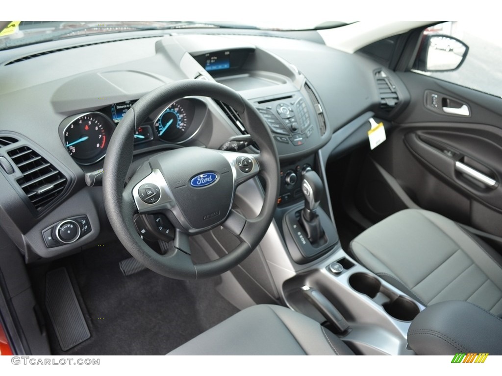 2016 Escape SE - Sunset Metallic / Charcoal Black photo #7