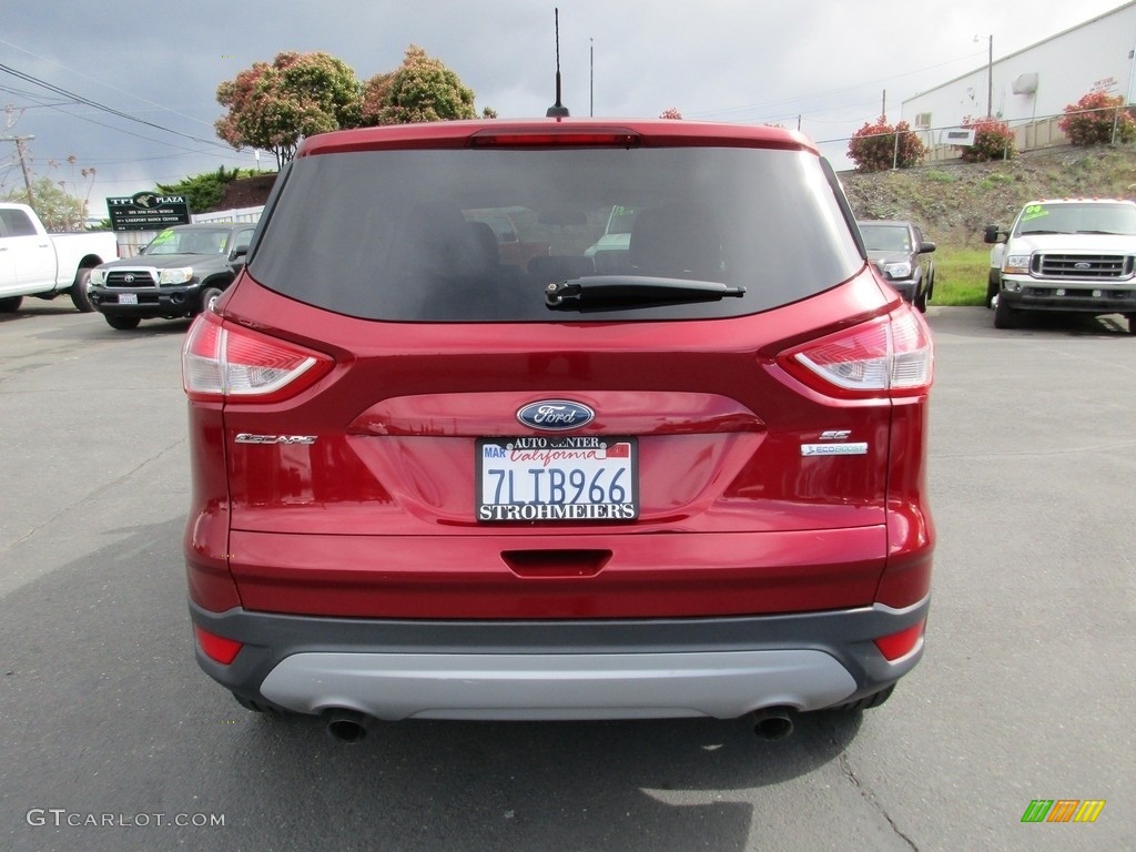 2014 Escape SE 1.6L EcoBoost - Ruby Red / Medium Light Stone photo #6