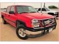 2003 Victory Red Chevrolet Silverado 1500 HD Crew Cab  photo #11