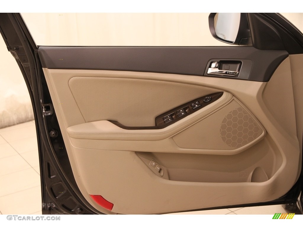 2012 Optima EX - Ebony Black / Beige photo #4