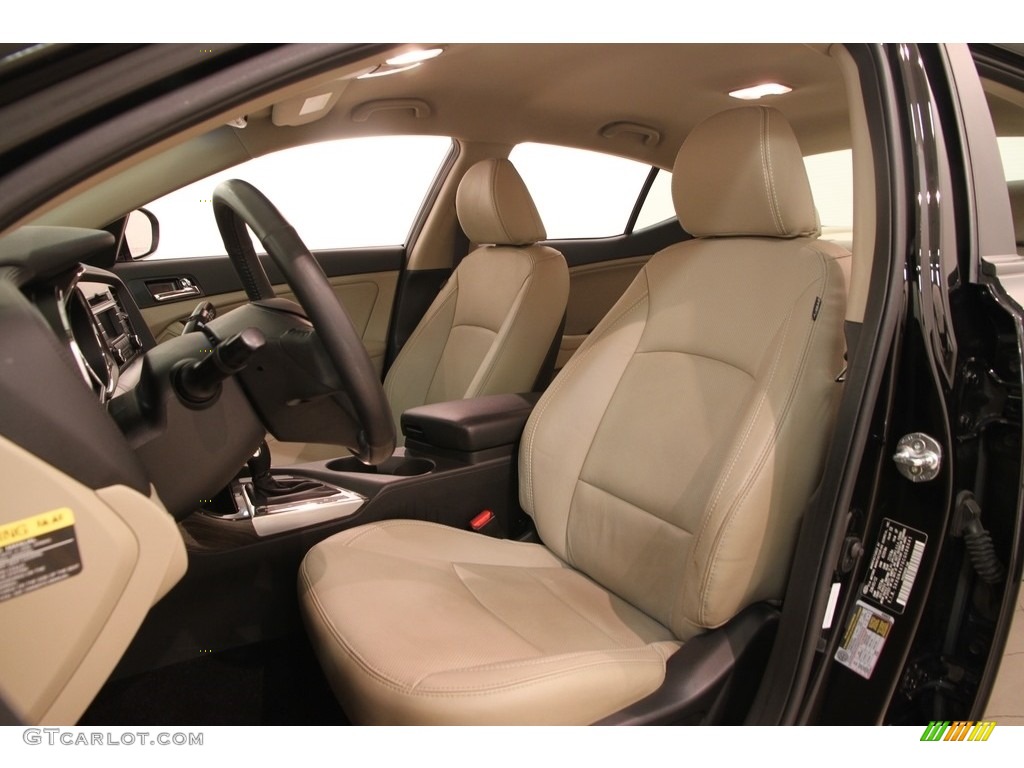 2012 Optima EX - Ebony Black / Beige photo #5