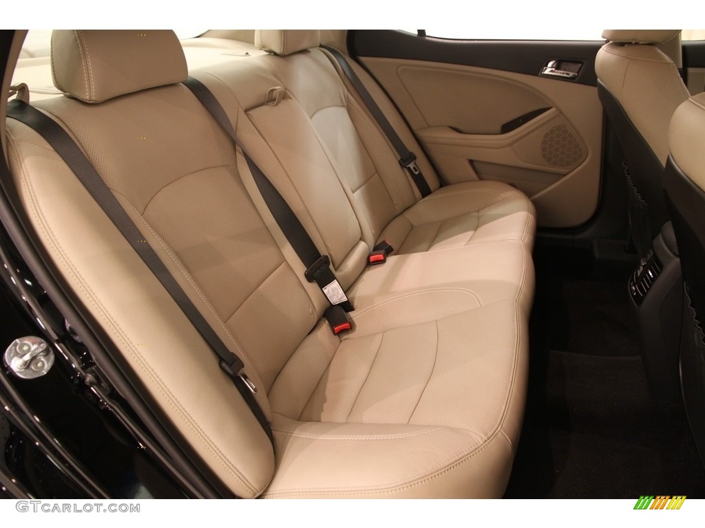 2012 Optima EX - Ebony Black / Beige photo #13