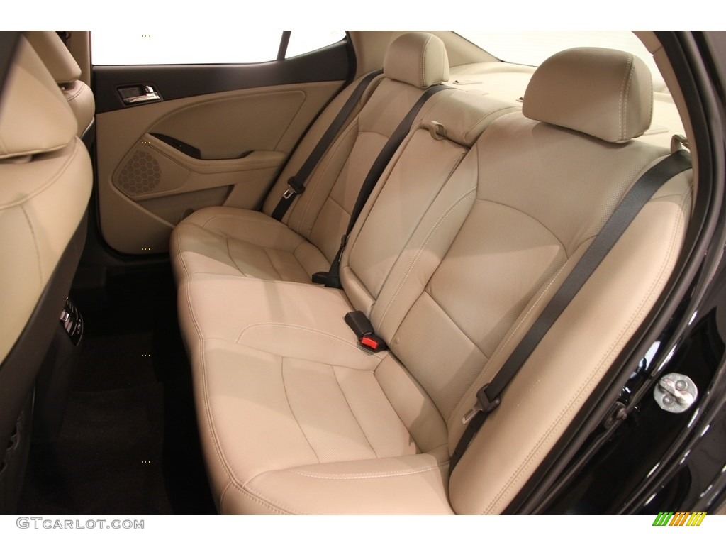 2012 Optima EX - Ebony Black / Beige photo #14