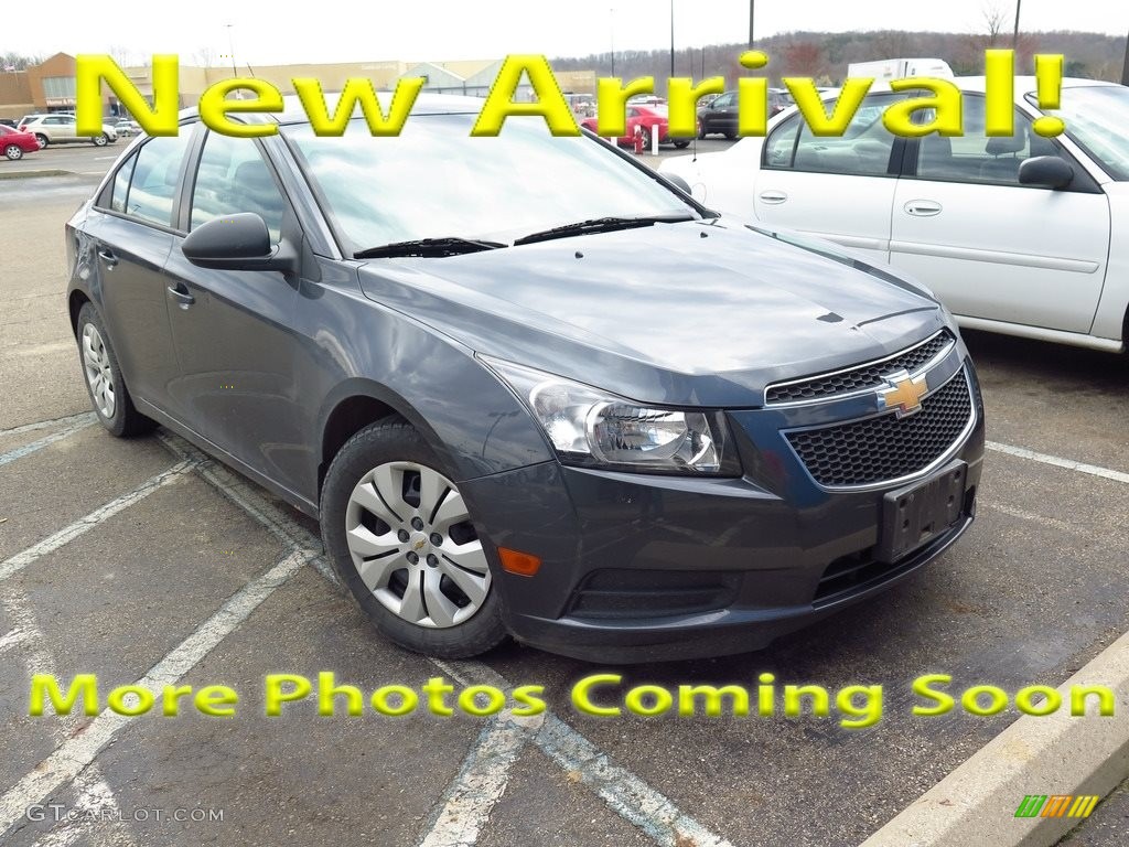 2013 Cruze LS - Cyber Gray Metallic / Jet Black/Medium Titanium photo #1