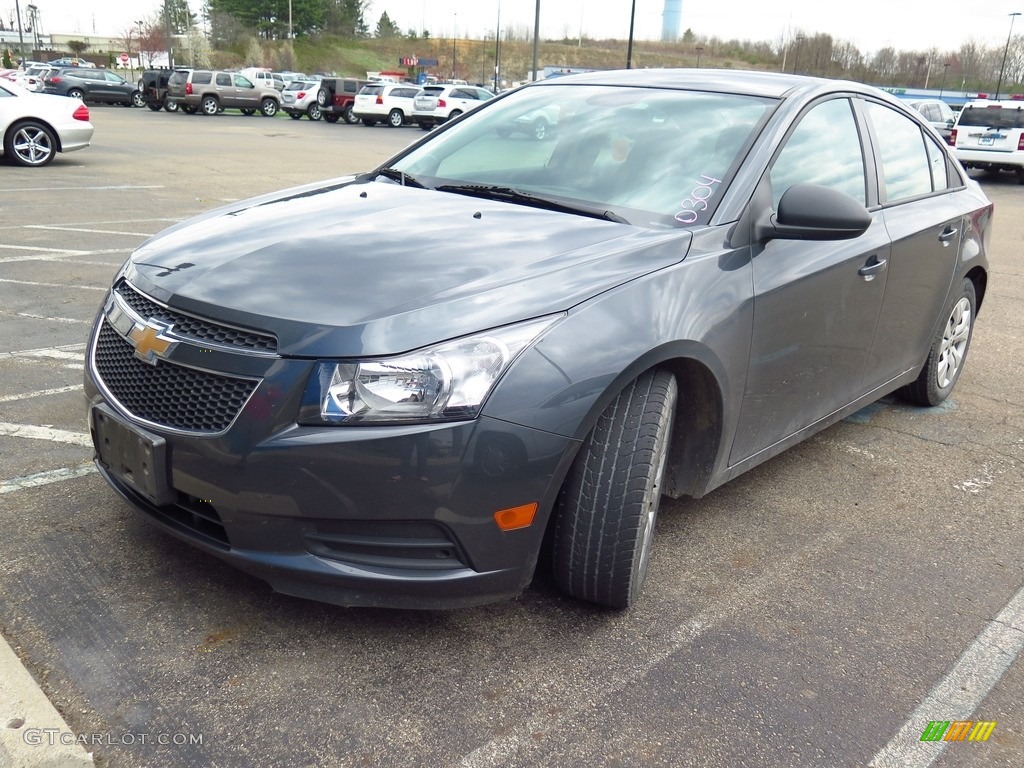 2013 Cruze LS - Cyber Gray Metallic / Jet Black/Medium Titanium photo #3