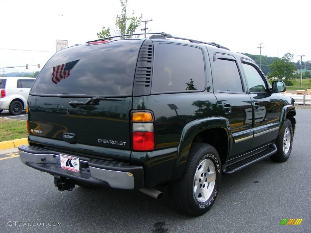Dark Green Metallic Chevrolet Tahoe