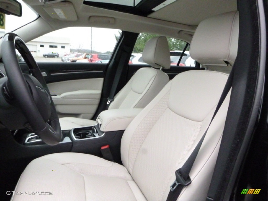 Black/Linen Interior 2015 Chrysler 300 C AWD Photo #111872704