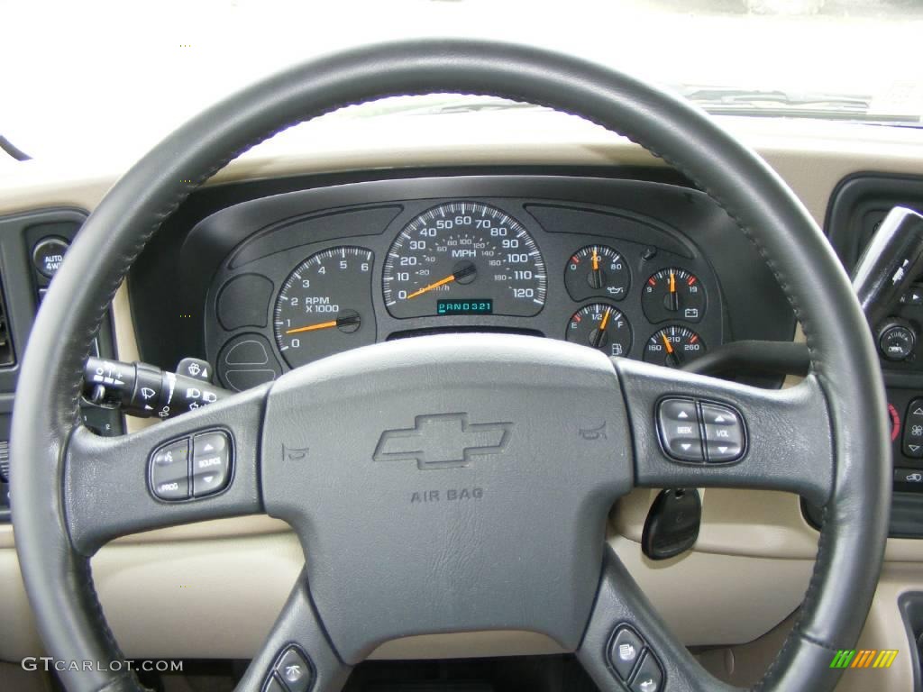 2004 Tahoe LT 4x4 - Dark Green Metallic / Tan/Neutral photo #8