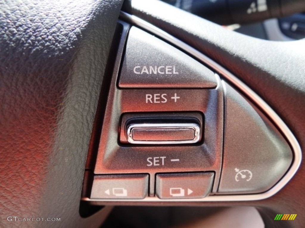 2015 Q50 Hybrid Premium - Hagane Blue / Stone photo #21