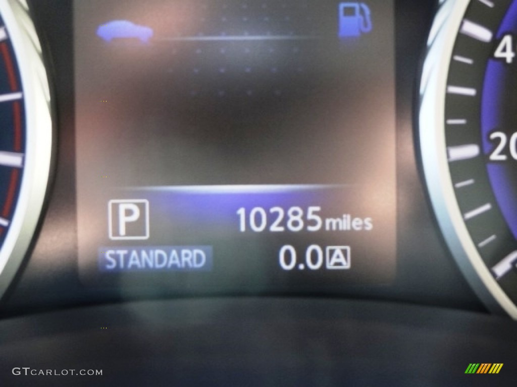 2015 Q50 Hybrid Premium - Hagane Blue / Stone photo #26