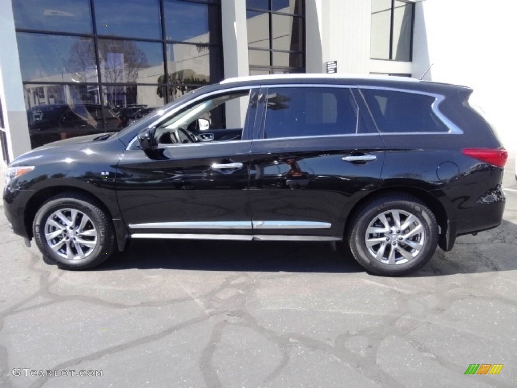 2015 QX60 3.5 AWD - Black Obsidian / Graphite photo #12