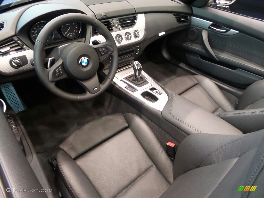 Black Interior 2016 BMW Z4 sDrive28i Photo #111876376