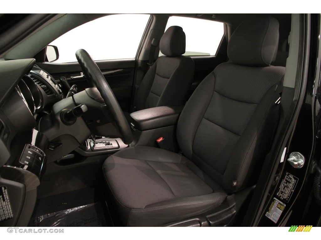 2012 Sorento LX - Ebony Black / Black photo #5