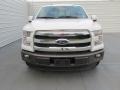 2016 White Platinum Ford F150 Lariat SuperCrew  photo #8