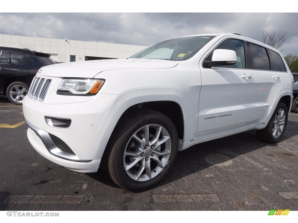 Bright White 2016 Jeep Grand Cherokee Summit Exterior Photo #111878179