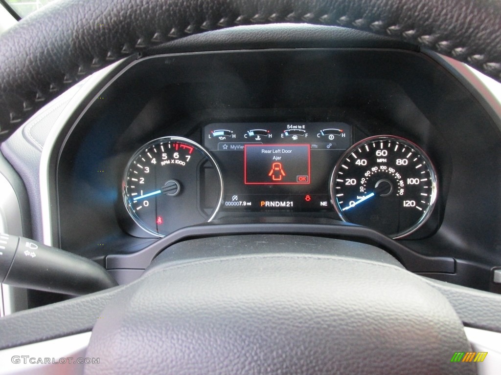 2016 F150 Lariat SuperCrew - White Platinum / Black photo #32