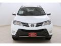 2013 Super White Toyota RAV4 XLE AWD  photo #2