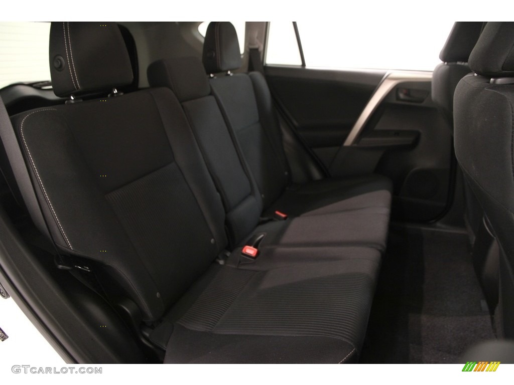 2013 RAV4 XLE AWD - Super White / Black photo #14