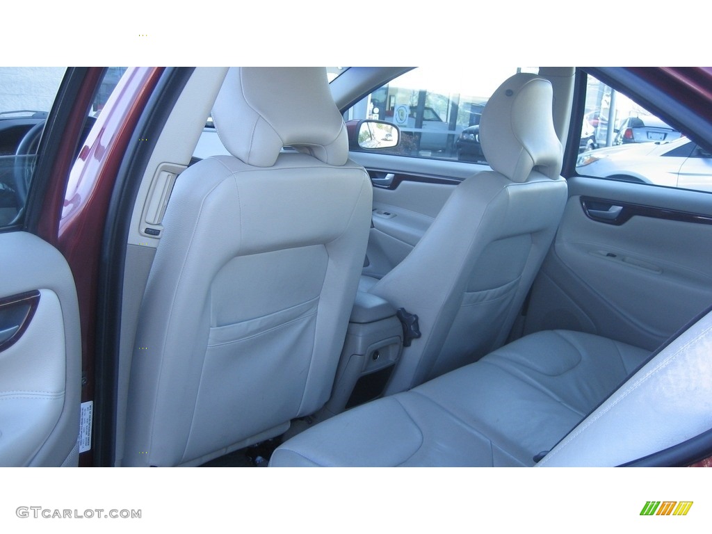 2004 S60 2.5T - Ruby Red Metallic / Beige/Light Sand photo #8