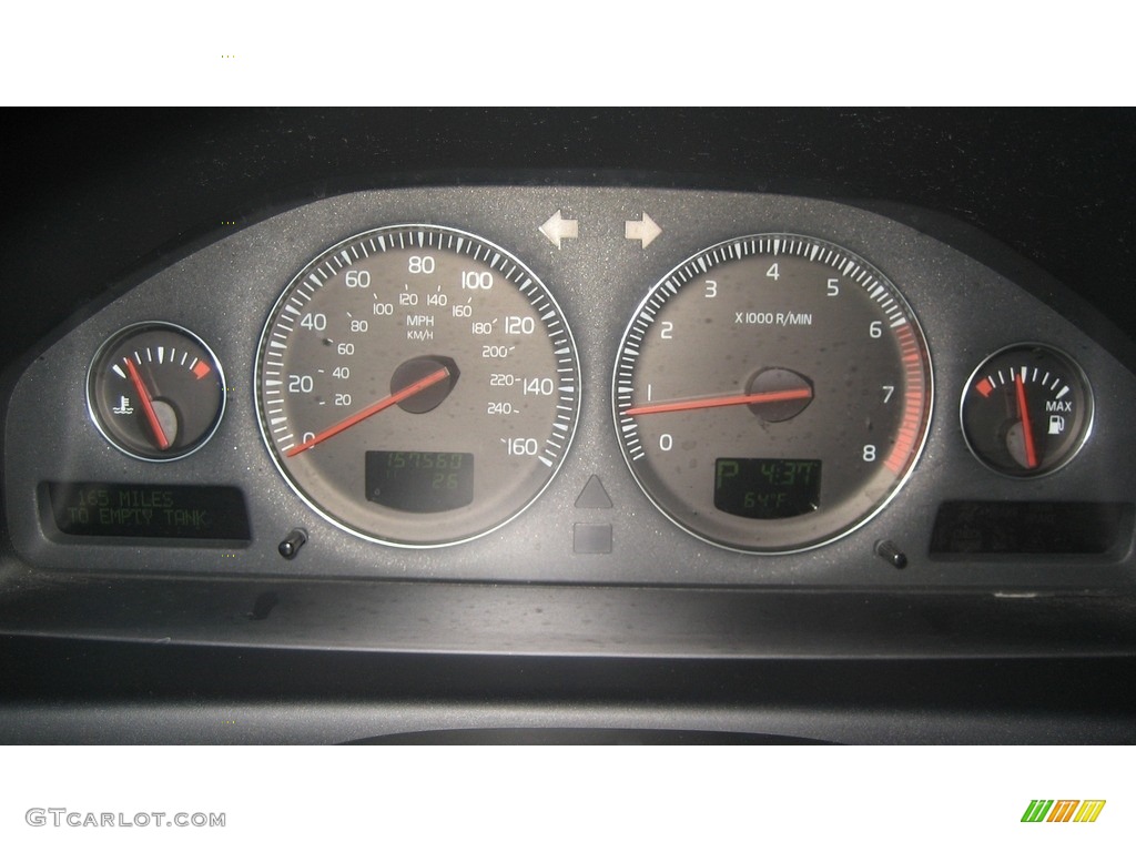 2004 S60 2.5T - Ruby Red Metallic / Beige/Light Sand photo #10