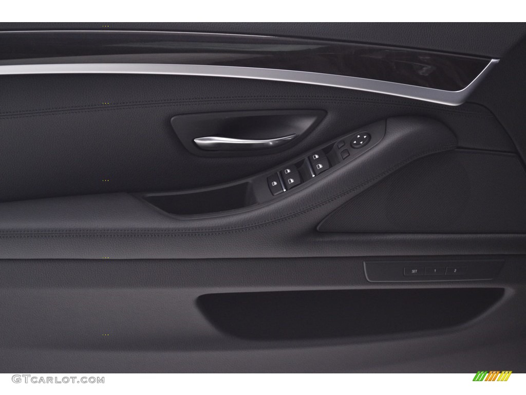 2016 5 Series 535i Sedan - Dark Graphite Metallic / Black photo #10