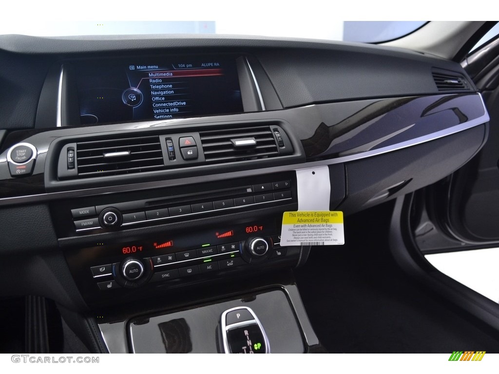 2016 5 Series 535i Sedan - Dark Graphite Metallic / Black photo #11