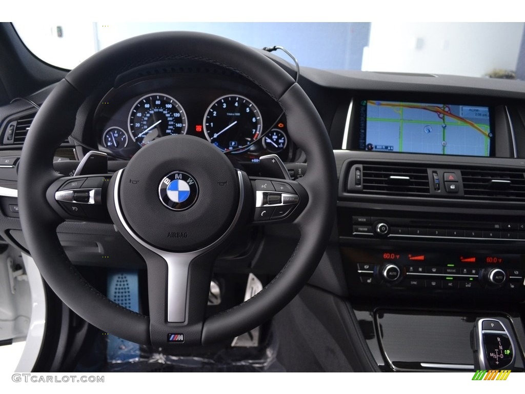 2016 5 Series 535i Sedan - Alpine White / Black photo #14