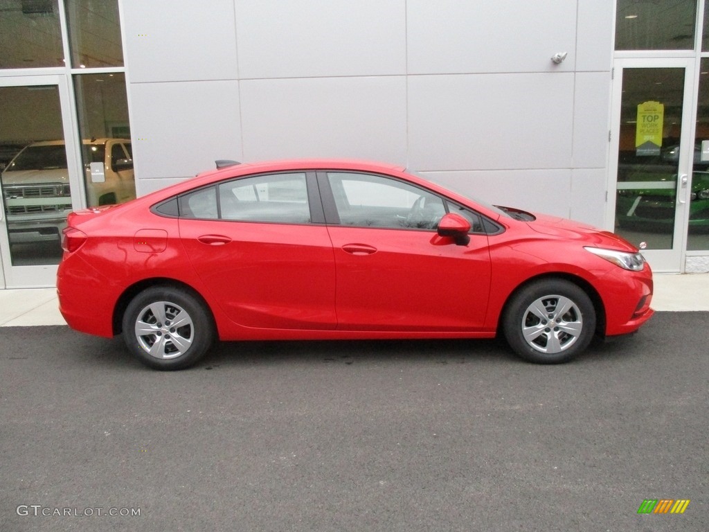Red Hot 2016 Chevrolet Cruze LS Sedan Exterior Photo #111884794