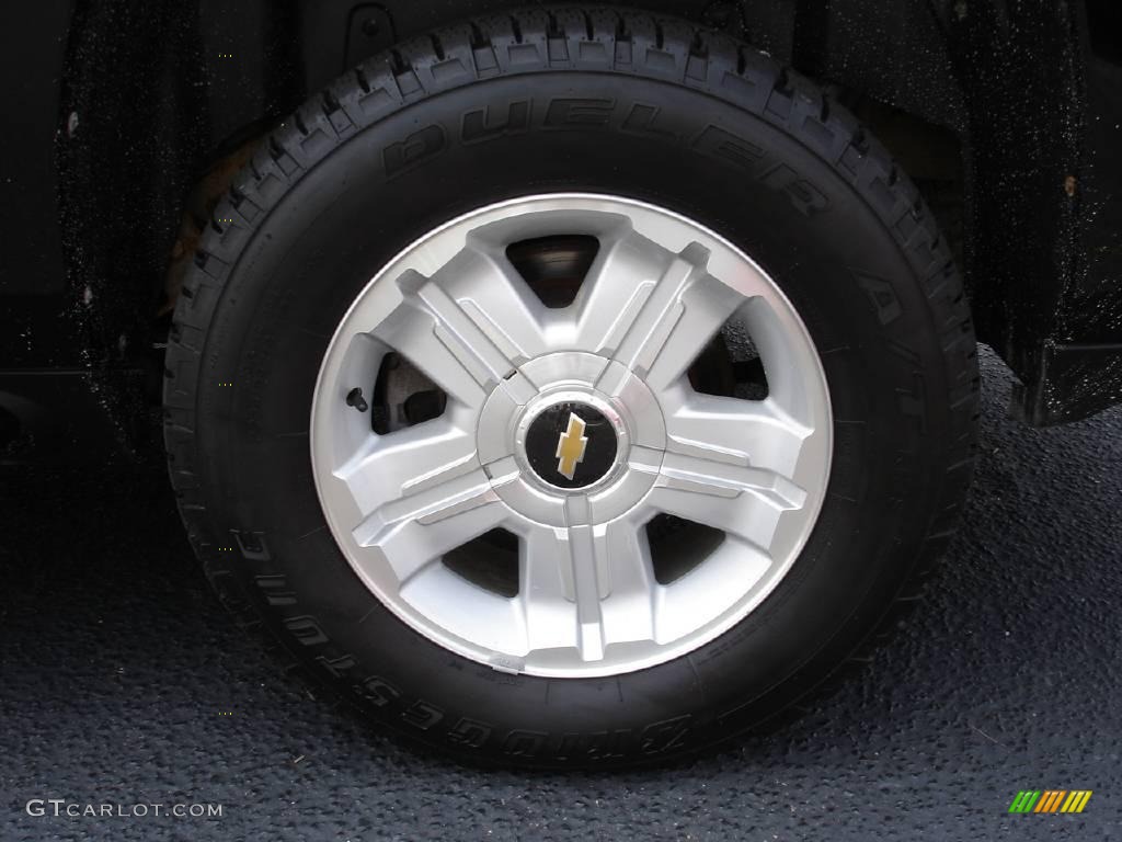 2007 Suburban 1500 Z71 4x4 - Black / Ebony photo #6
