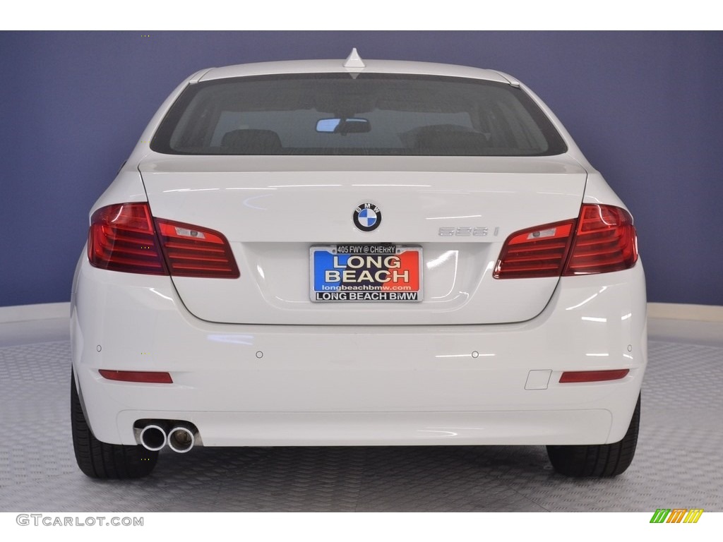 2016 5 Series 535i Sedan - Alpine White / Black photo #5