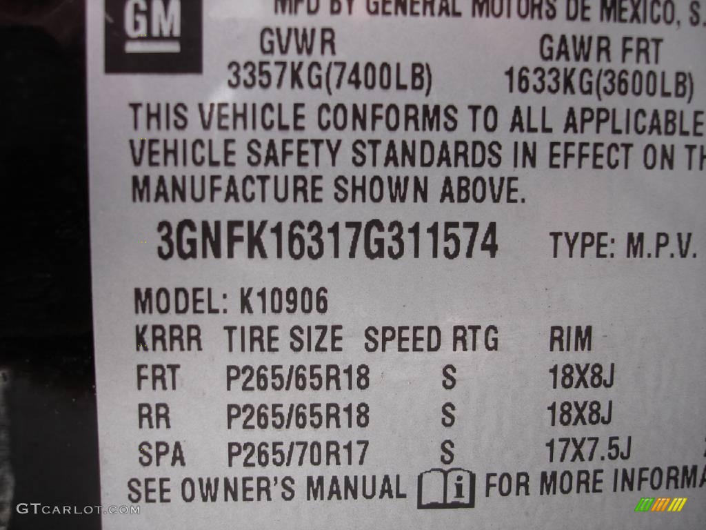 2007 Suburban 1500 Z71 4x4 - Black / Ebony photo #14
