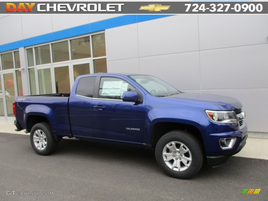 Laser Blue Chevrolet Colorado