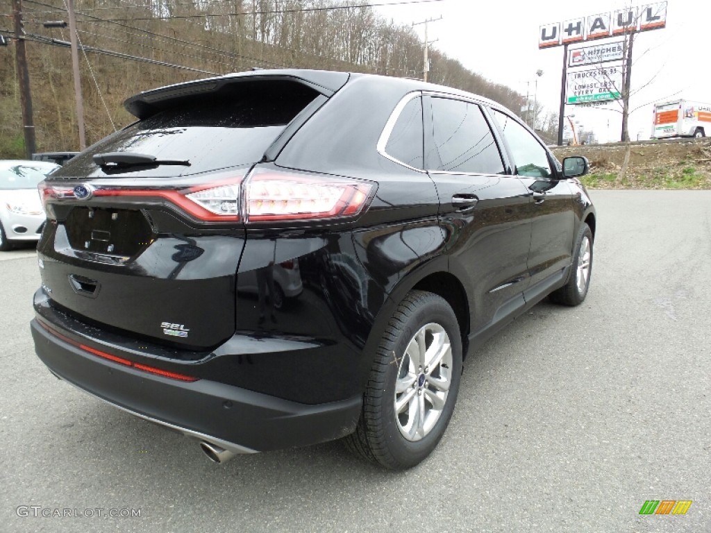 2016 Edge SEL AWD - Shadow Black / Ebony photo #5