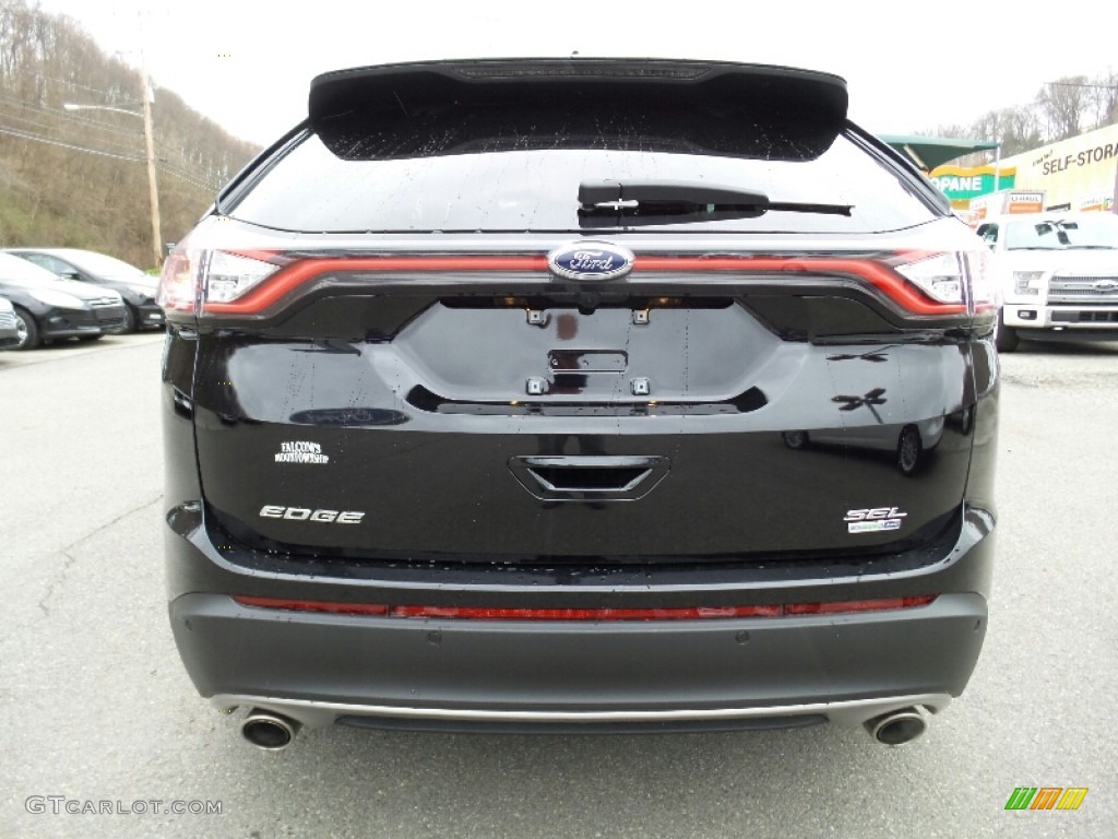 2016 Edge SEL AWD - Shadow Black / Ebony photo #6