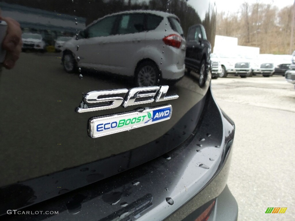 2016 Edge SEL AWD - Shadow Black / Ebony photo #7