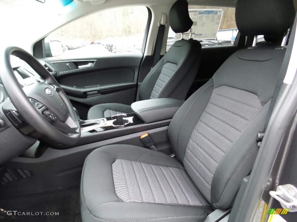 Ebony Interior 2016 Ford Edge SE AWD Photo #111887599