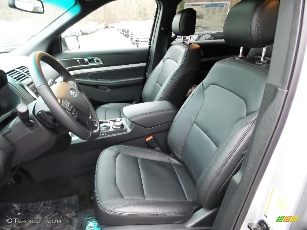 2016 Explorer XLT 4WD - Ingot Silver Metallic / Ebony Black photo #16