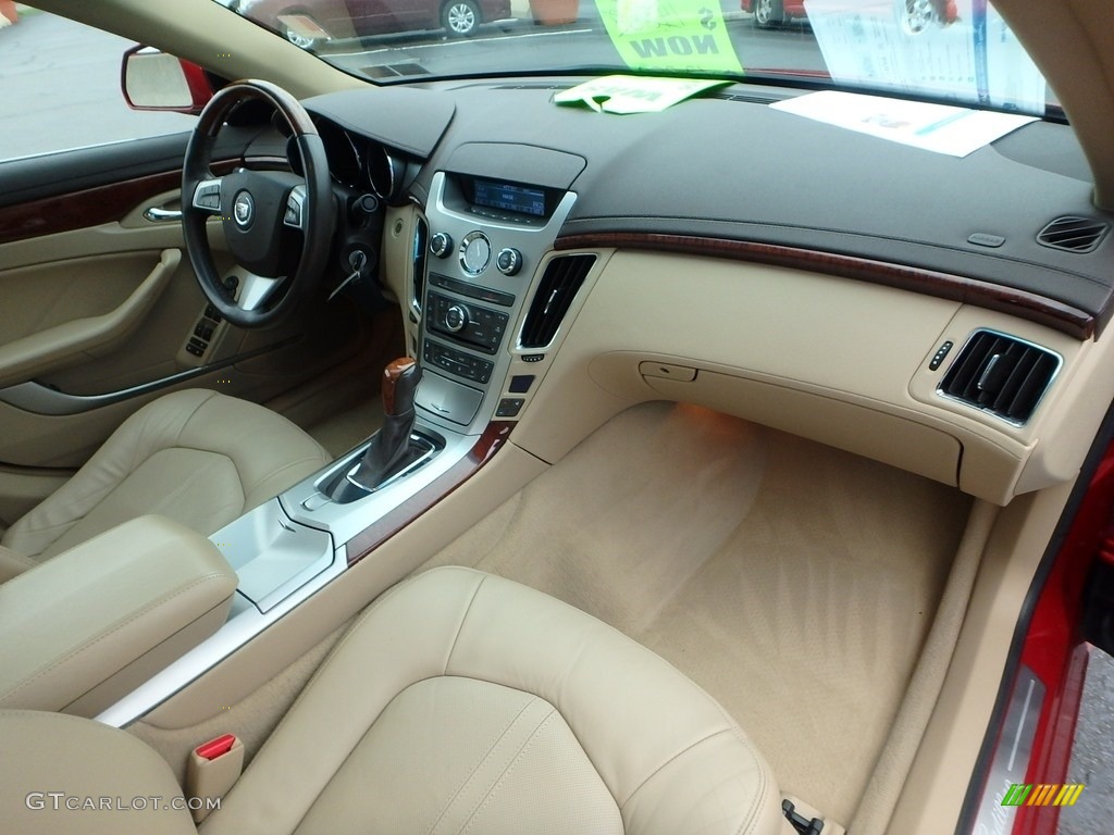2008 CTS 4 AWD Sedan - Crystal Red / Cashmere/Cocoa photo #15