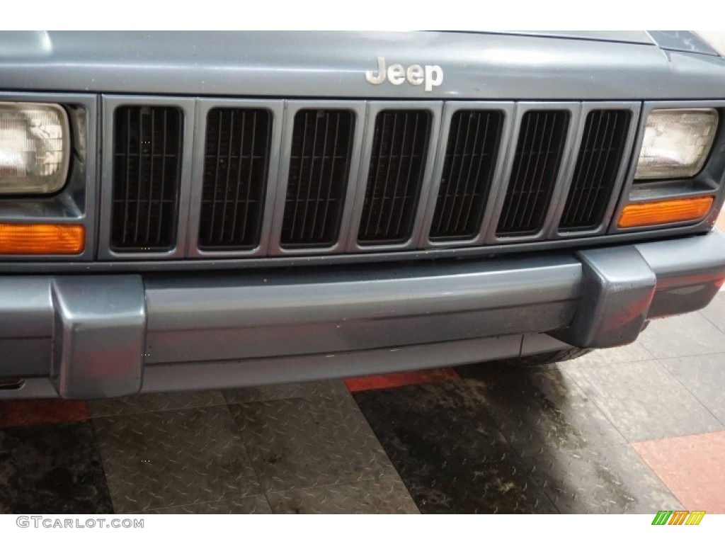 2001 Cherokee Classic 4x4 - Steel Blue Pearl / Agate photo #59