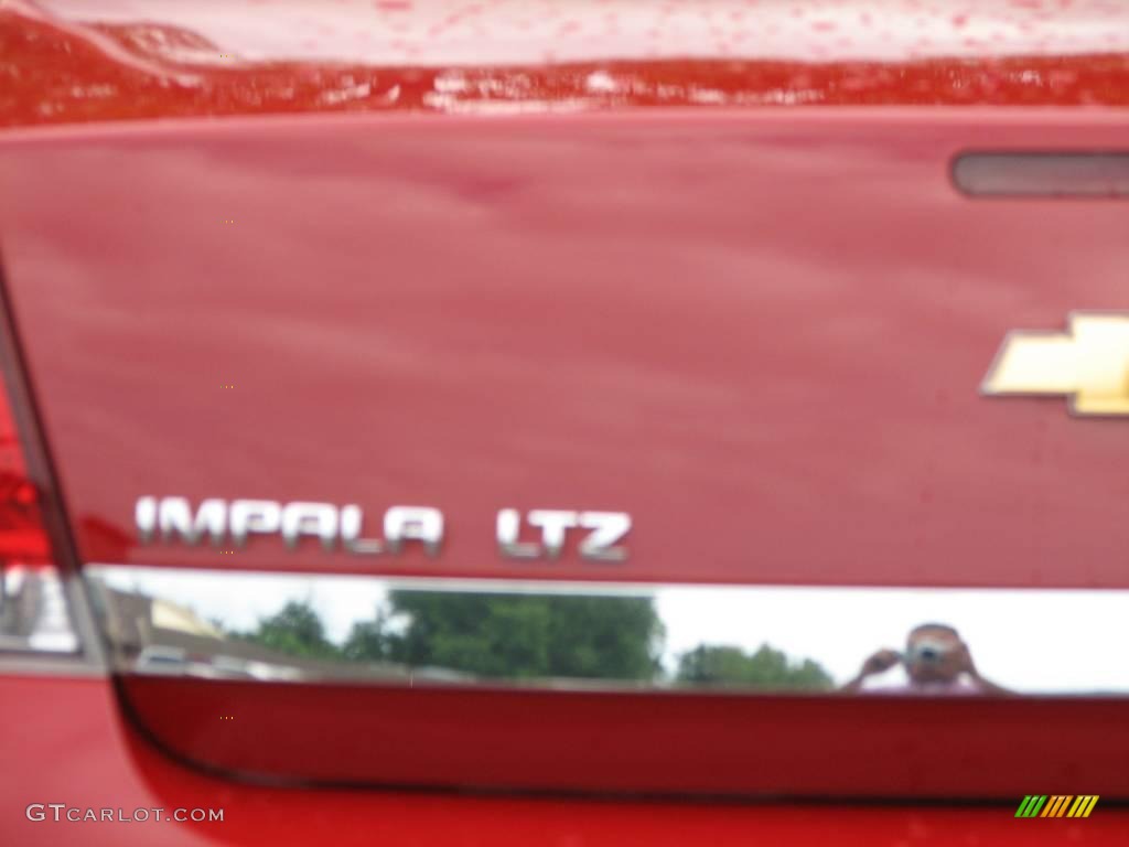 2008 Impala LTZ - Precision Red / Ebony Black photo #7