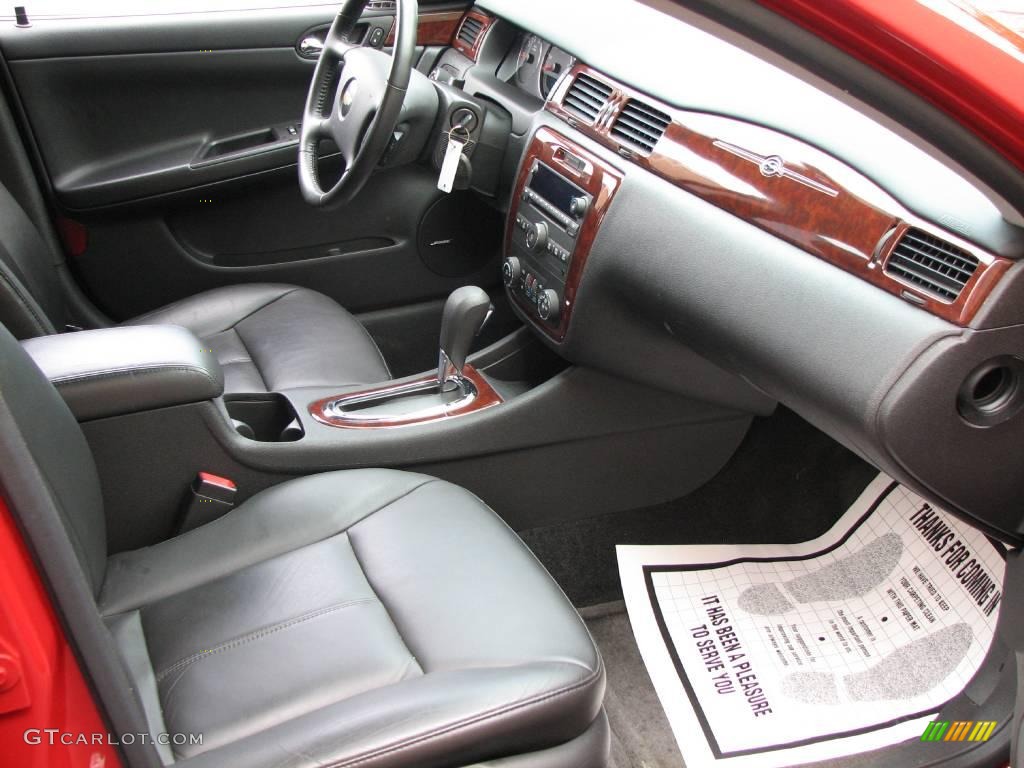 2008 Impala LTZ - Precision Red / Ebony Black photo #9