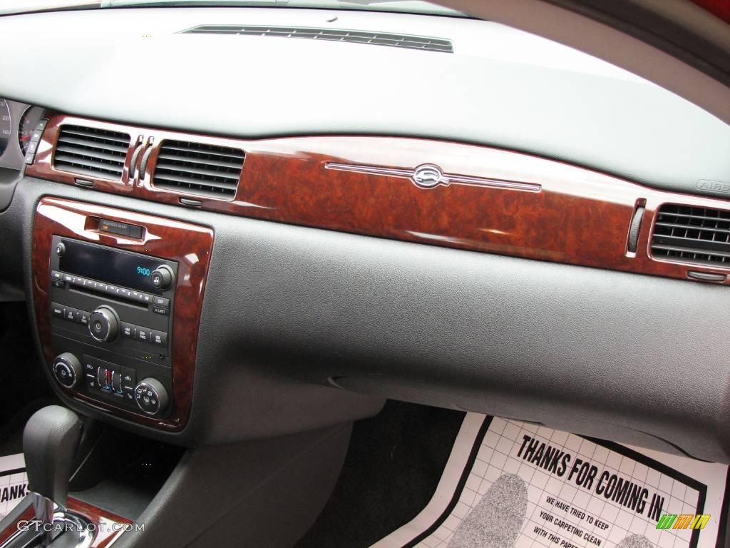 2008 Impala LTZ - Precision Red / Ebony Black photo #10