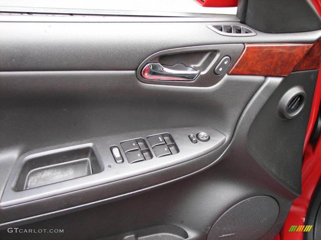 2008 Impala LTZ - Precision Red / Ebony Black photo #13