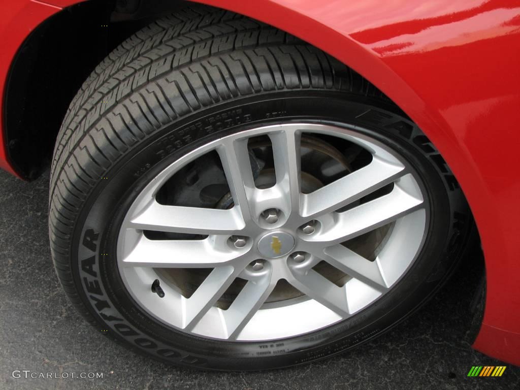 2008 Impala LTZ - Precision Red / Ebony Black photo #14