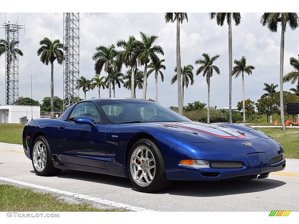 LeMans Blue Metallic Chevrolet Corvette