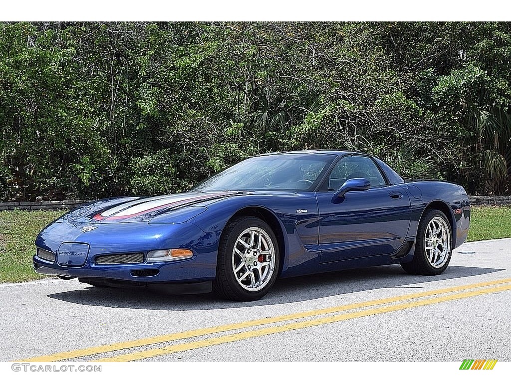 LeMans Blue Metallic 2004 Chevrolet Corvette Z06 Exterior Photo #111892846