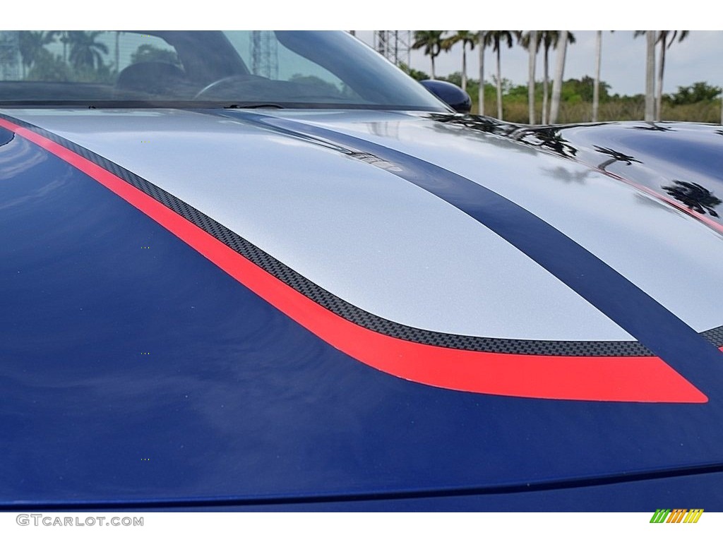 2004 Corvette Z06 - LeMans Blue Metallic / Black photo #25